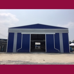 ผลงานของwarehouseinbuild : ก่อสร้างโกดัง โรงงาน hw c 15x34x6เมตร