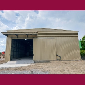 ผลงานของ WAREHOUSEINBUILD : ก่อ สร้างโกดัง สร้างโรงงาน HW-C ขนาด 15x22.6x6 เมตร